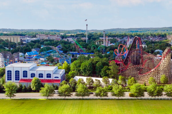 Hersheypark skyline