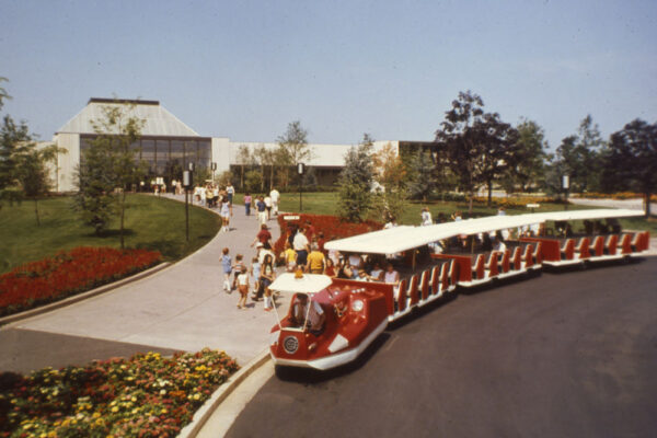 historical photo of Hershey Chocolate World