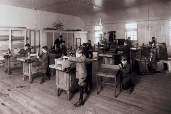 Classroom circa 1912 1913