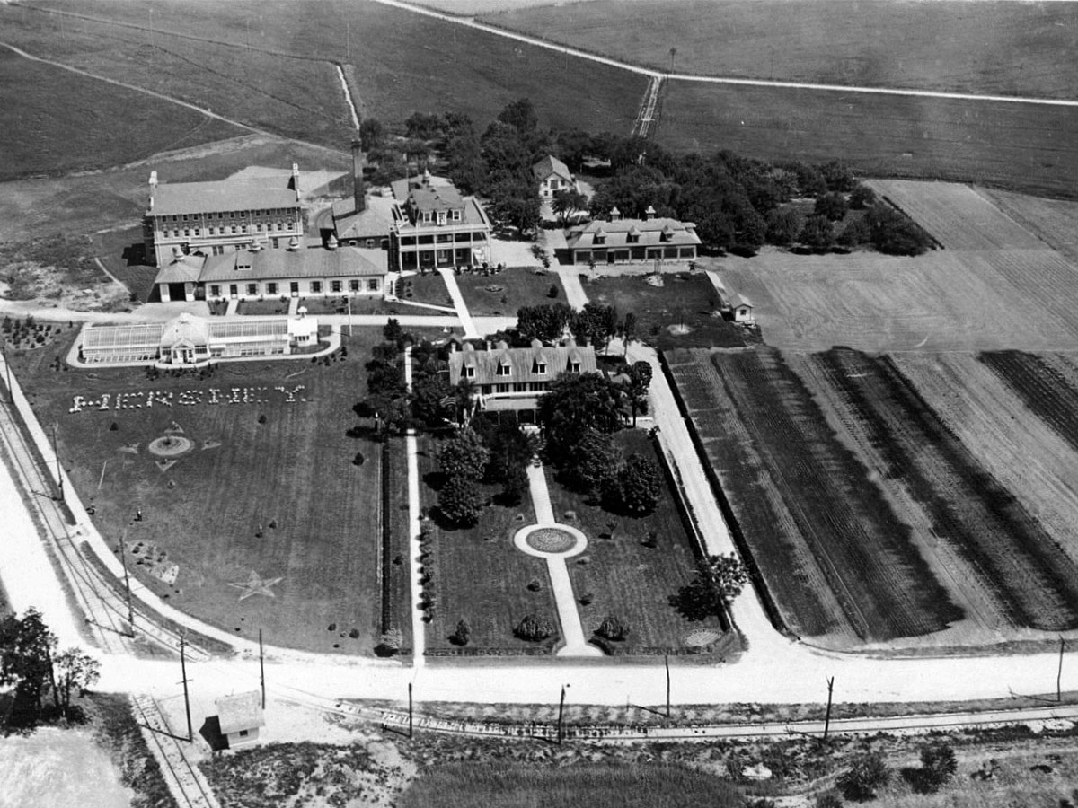 Early days of Milton Hershey School