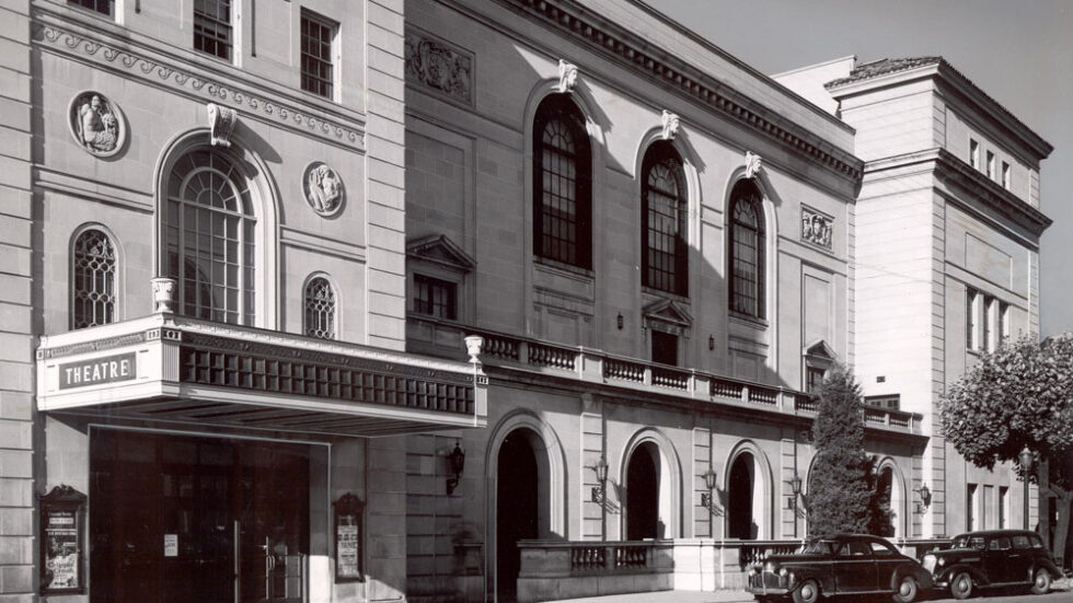 historical photo of the Hershey Theatre