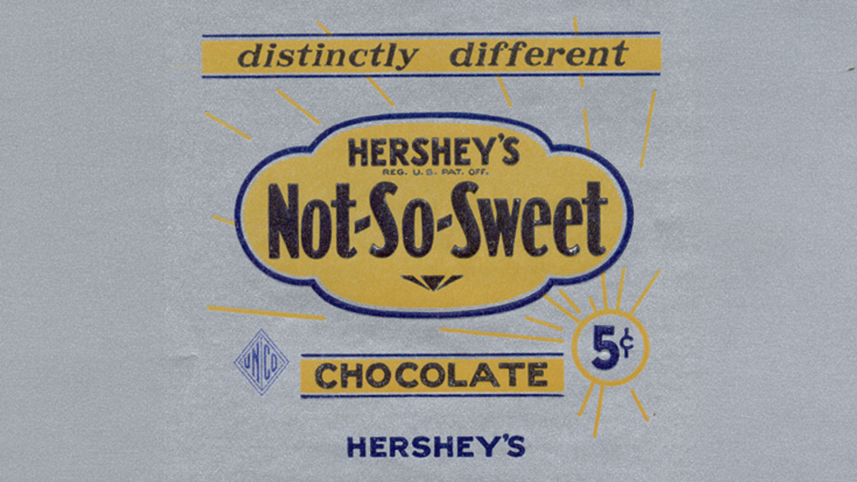 Hershey's not-so-sweet
