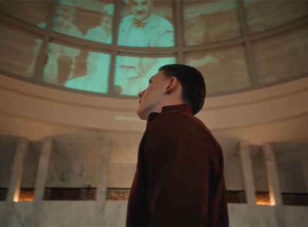 Still image from Hershey anthem video
