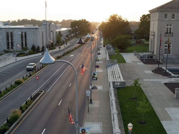 The town of Hershey, PA- Chocolate Ave.