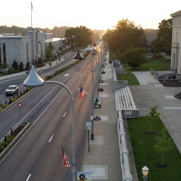 The town of Hershey, PA- Chocolate Ave.